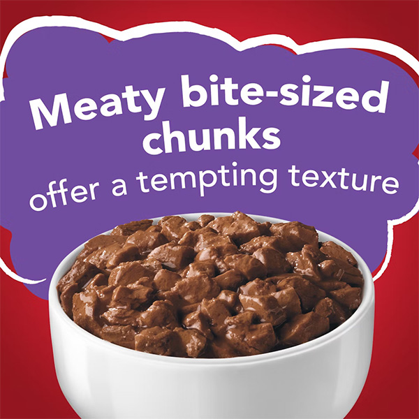 Friskies Meaty Bits With Beef in Gravy Cat Can Food 156g 02