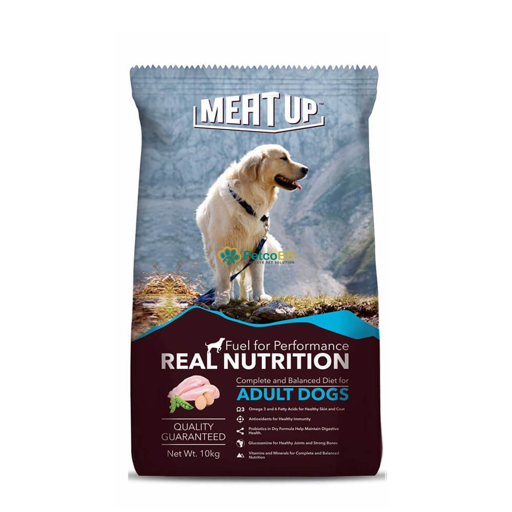 Meat up puppy store food