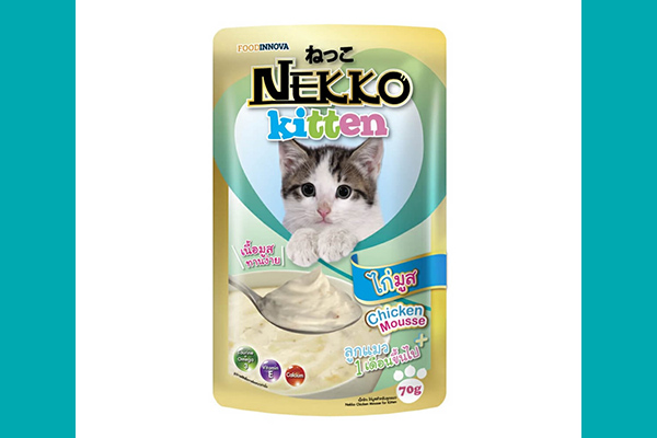 Nekko Kitten Food Chicken Mousse (70g) 02