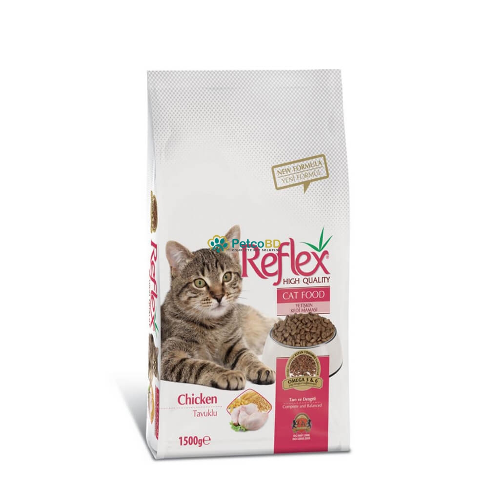 Reflex Chicken Cat Adult Dry Food Petco BD