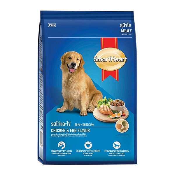 SmartHeart Dog Dry Food Chicken & Egg 01