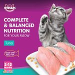 Whiskas Kitten Pouch Junior (2 12 months) Tuna 02 petcobd