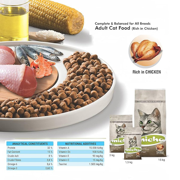 Micho Adult Cat Food (Rich in Chicken) 02