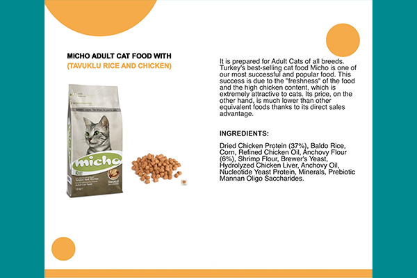 Micho Adult Cat Food (Rich in Chicken) 03