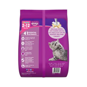 Whiskas Kitten Dry Food Mackerel 02 petcobd