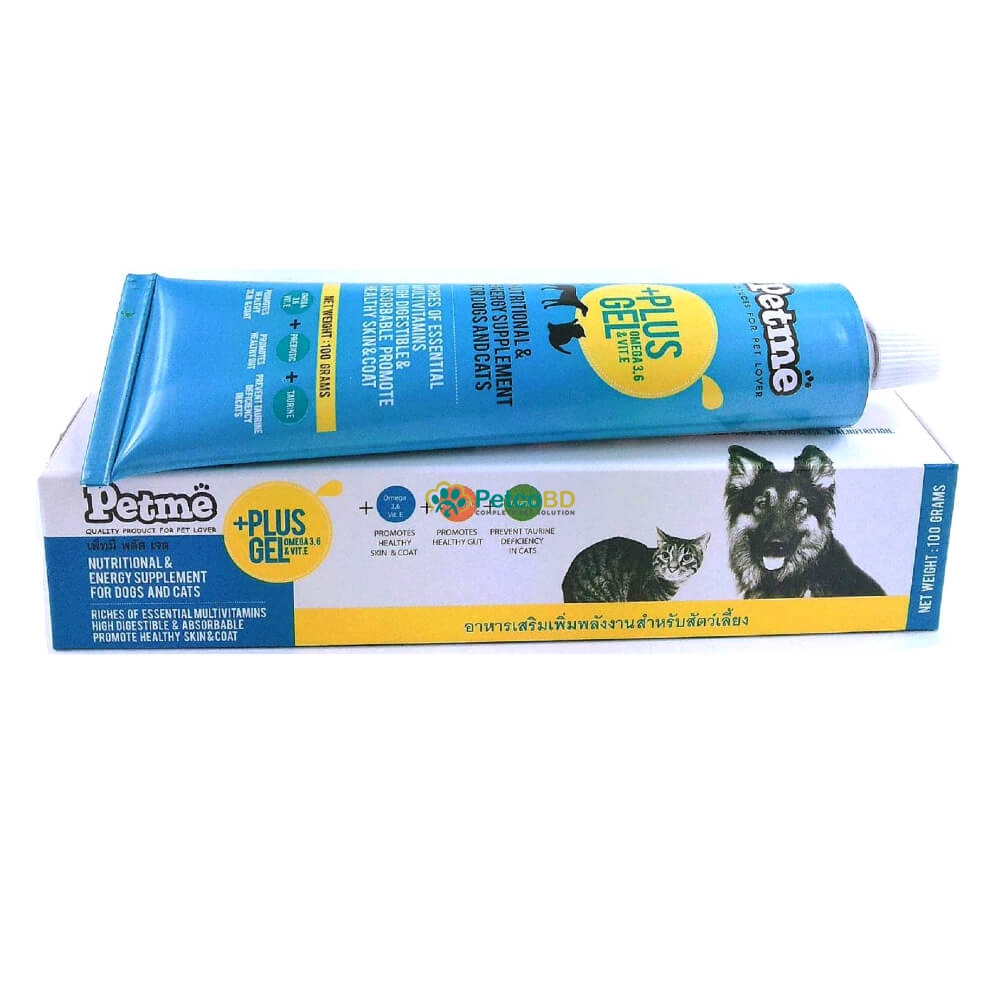Petme Plus Gel Nutritional & Energy Supplement for Dog and Cat - Petco BD