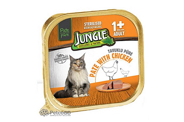 35 Jungle Cup Cat Pate With Chicken details petcobd