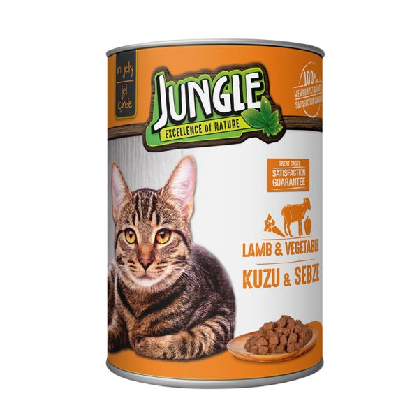 Jungle Cat Can Food Lamb & Vegetable 01 petcobd