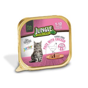 Jungle Cup Junior Pate With Chicken & Milk 02 petcobd