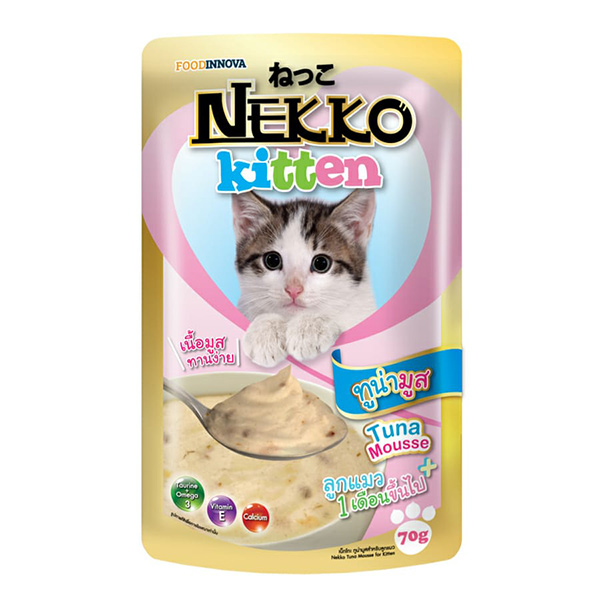 Nekko Kitten Food Tuna Mousse (70g) 01
