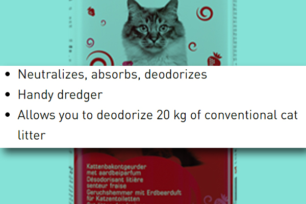 Versele Laga Oropharma Deodo Cat Litter Freshner Strawberry 02