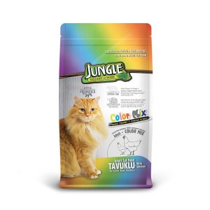 Jungle Adult Cat Dry Food Mix Color Chicken 01 petcobd