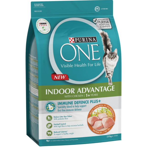 Purina One Indoor Advantage with Chicken 1 year Cat Dry Food