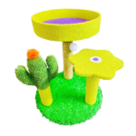 PBD-Scretch Board Cat Round Cactus