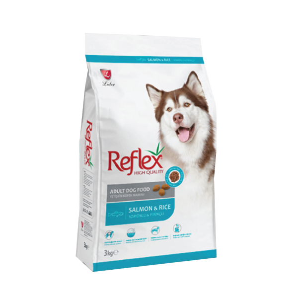 Reflex Salmon Rice Adult Dog Food 15kg Petco BD