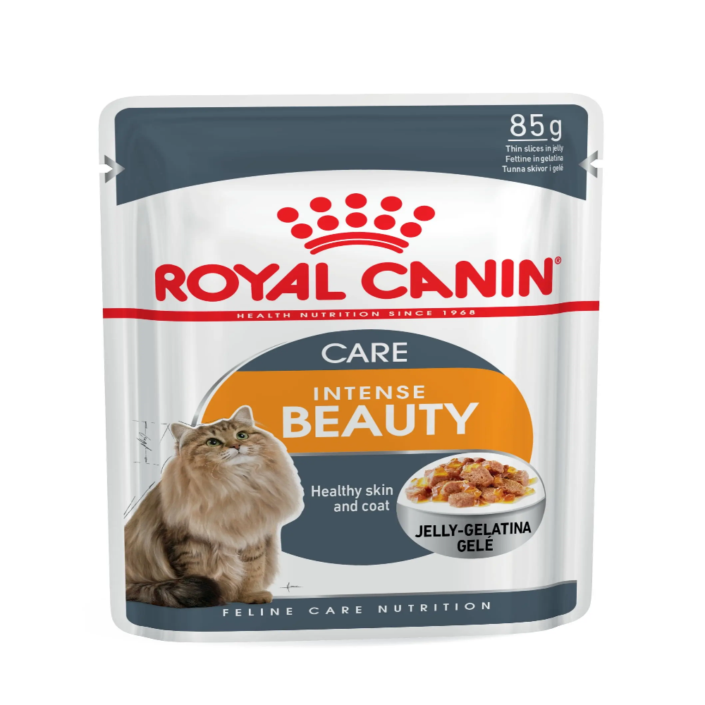 Royal Canin Intense beauty Jelly Pouch 85gm - Petco BD