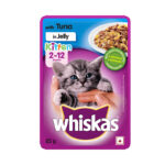 Whiskas Kitten (2 12 months) Pouch Tuna in Jelly 01 petcobd
