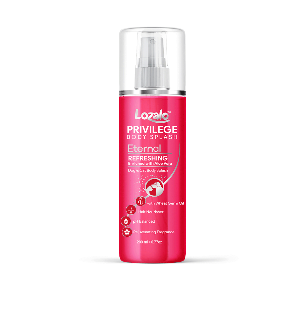 Lozalo Privilege Dog & Cat Body Splash Enrich With Aloe Vera 200ml ...