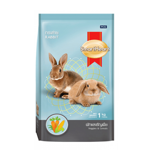 SmartHeart Rabbit Food Veggies & Cereals 1Kg 01