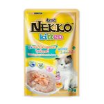 Nekko Kitten Food Tuna topping Salmon in Gravy (70g) 02