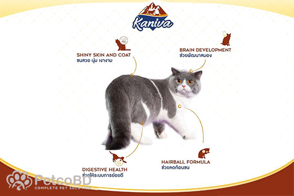 kaniva cat food chicken tuna & rice 32 kg details petcobd