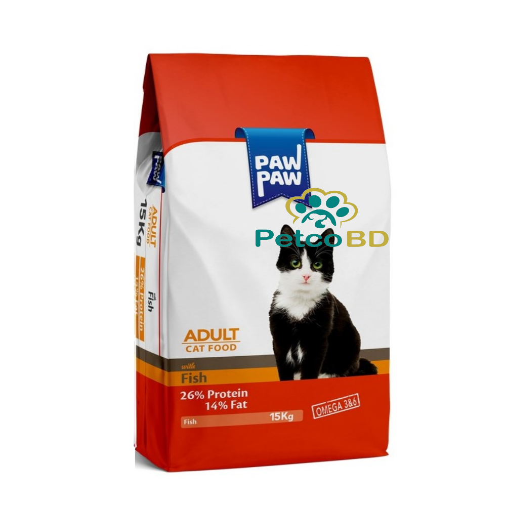 Paw Paw Adult Cat Food - Fish - Petco BD