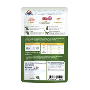 Kaniva Cat Pouch Indoor Tuna & Chicken 70g Soft Jelly 02