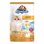 Kaniva Cat Pouch Tuna Topping Squid 70g Soft Jelly 01