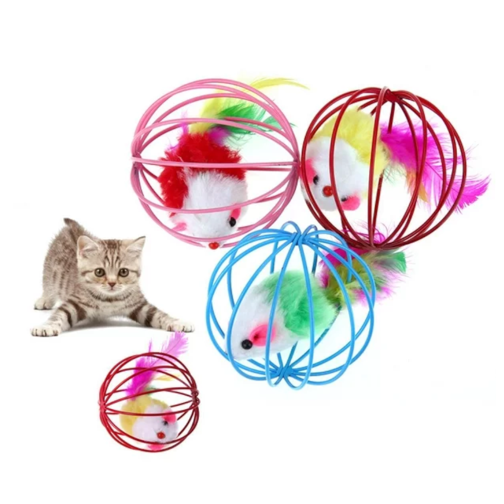 Cat Toy Caged Mouse - Petco BD