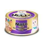 Nekko Gold Can Food Tuna Topping Shirasu in Jelly 85g 01